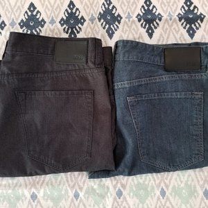 Hugo Boss Blue & Black Jeans BUNDLE (2) Mens
